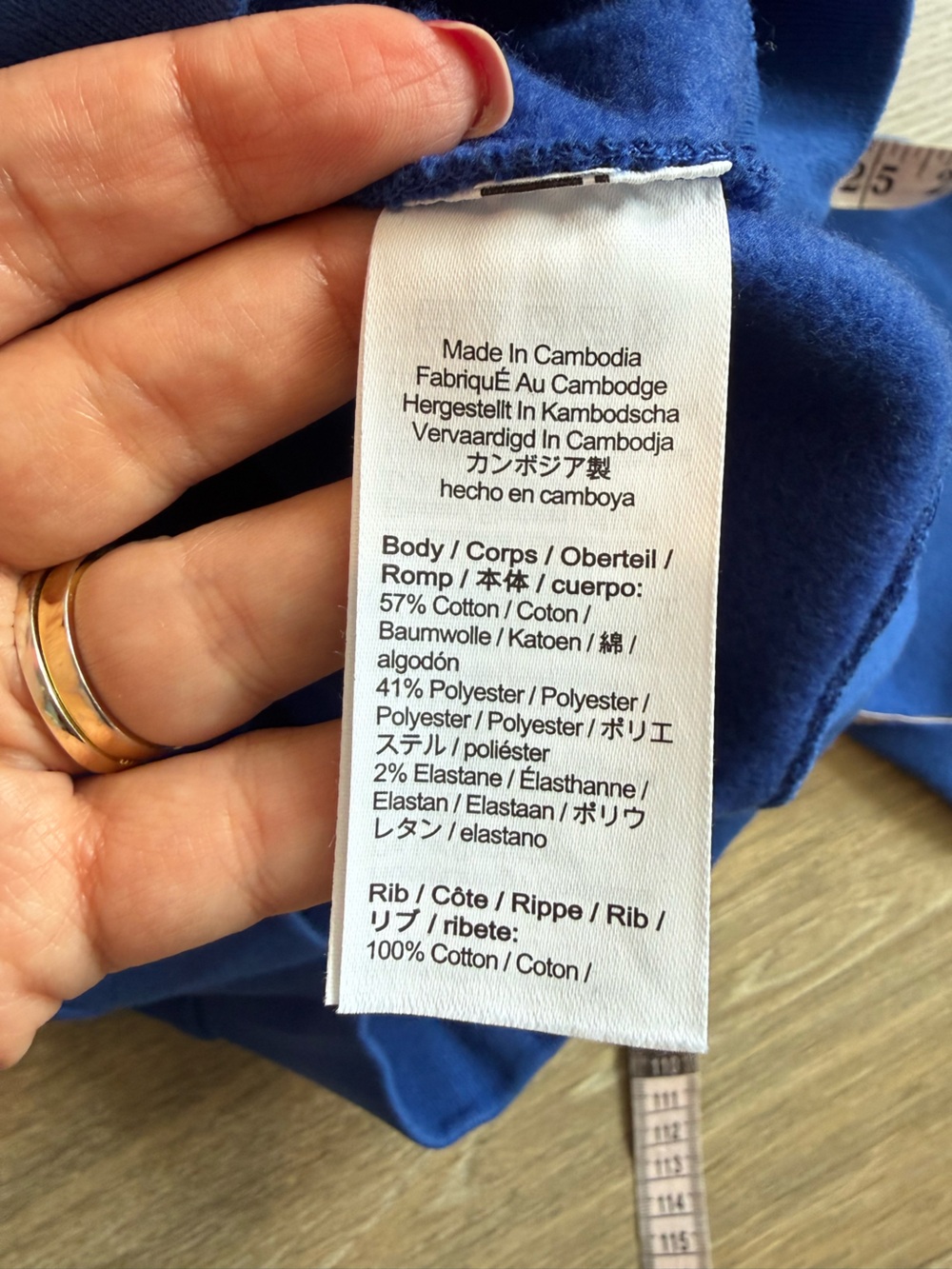 J.Crew Heritage fleece cropped hoodie in Harbor View NWT Small - Picture 8 of 11